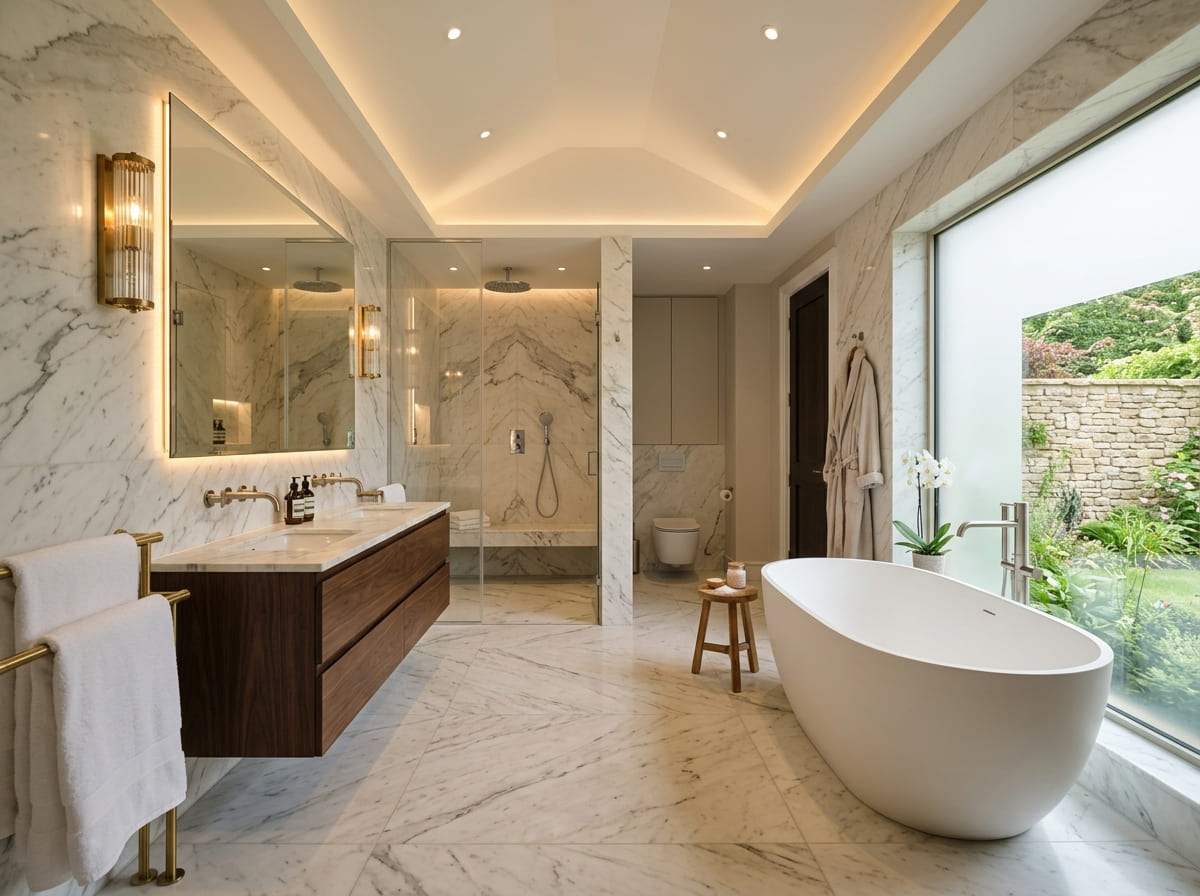Custom Bathroom Renovation in Commerce