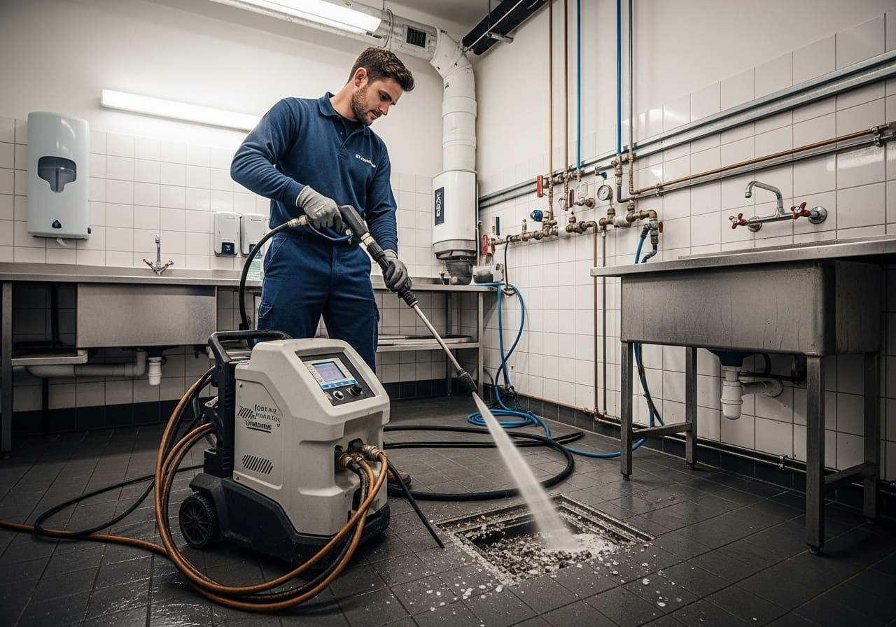 Professional Drain Cleaning in Commerce