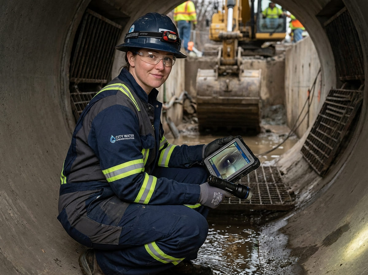 Sewer Line Inspection & Replacement in Commerce